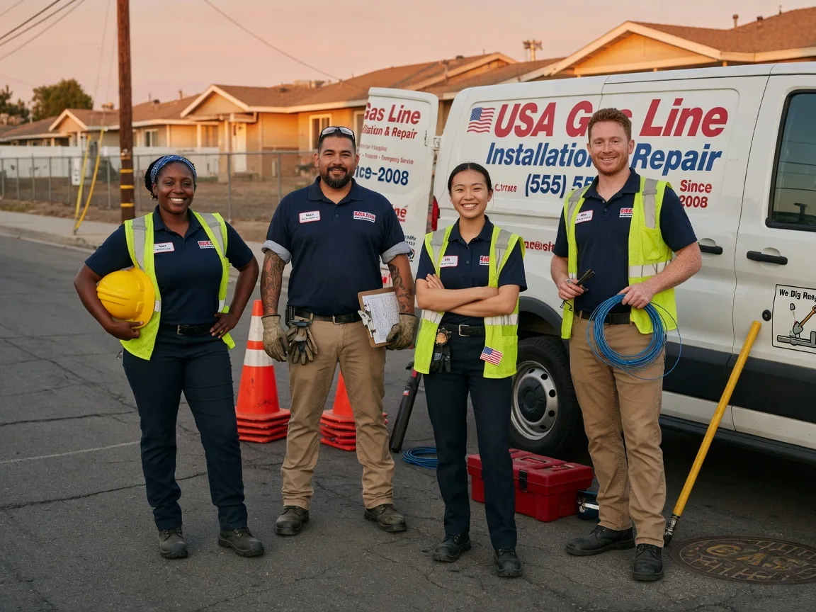 Gas Line Installation company in Waterfall, PA